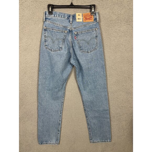 Levis 501 Button Fly Original Fit Women's Jeans Shine Theory Size 25x30 NWT's. - Picture 4 of 8